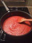 Spaghetti squash marinara!