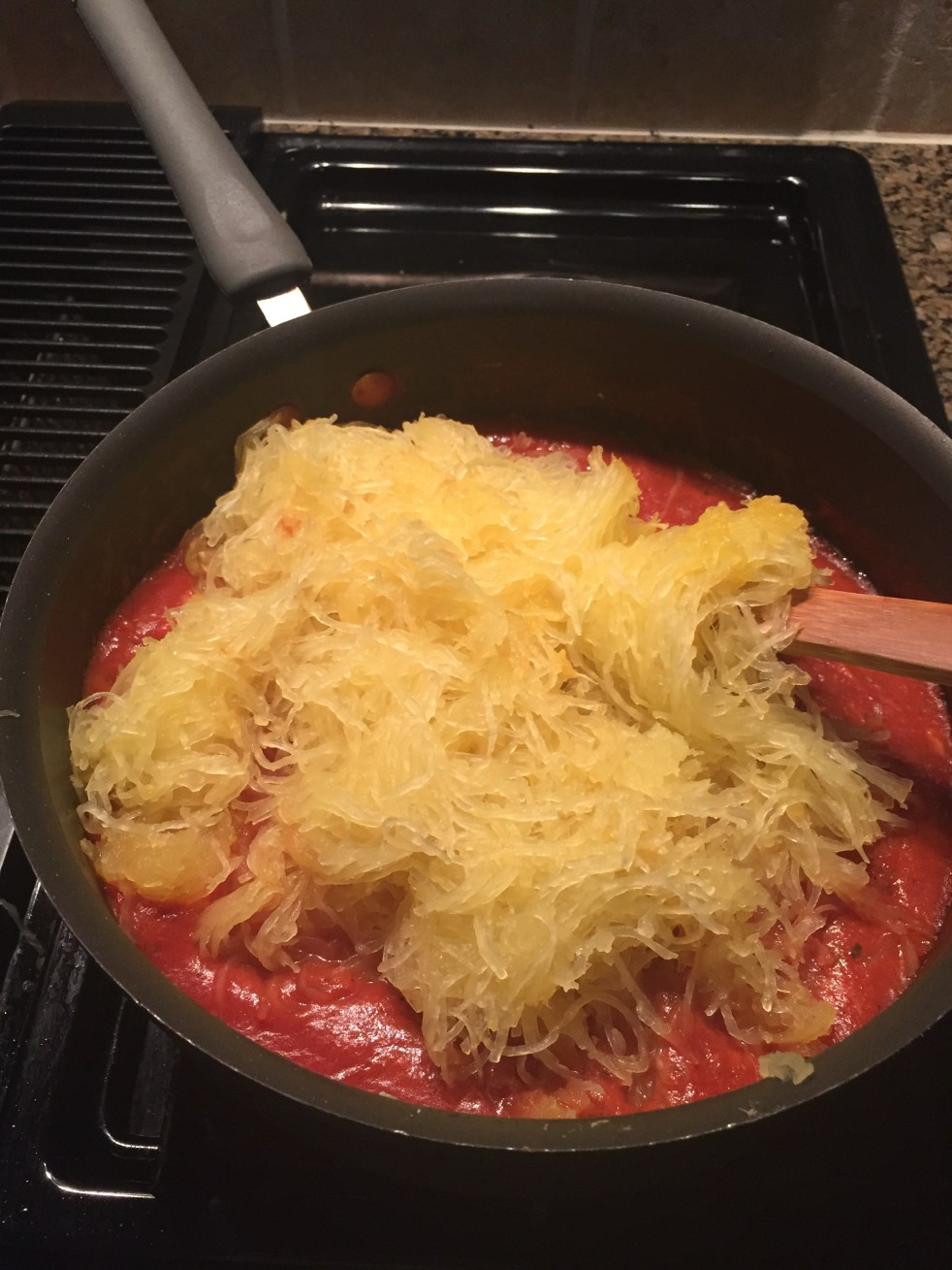Spaghetti squash date night