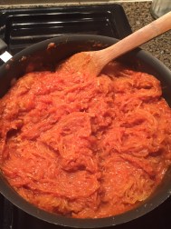 Spaghetti squash marinara